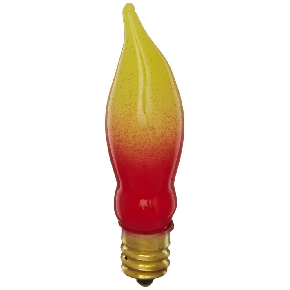 Noma/Inliten-Import 1080-88 C7 Flame Tip Bulb, 3-Pack
