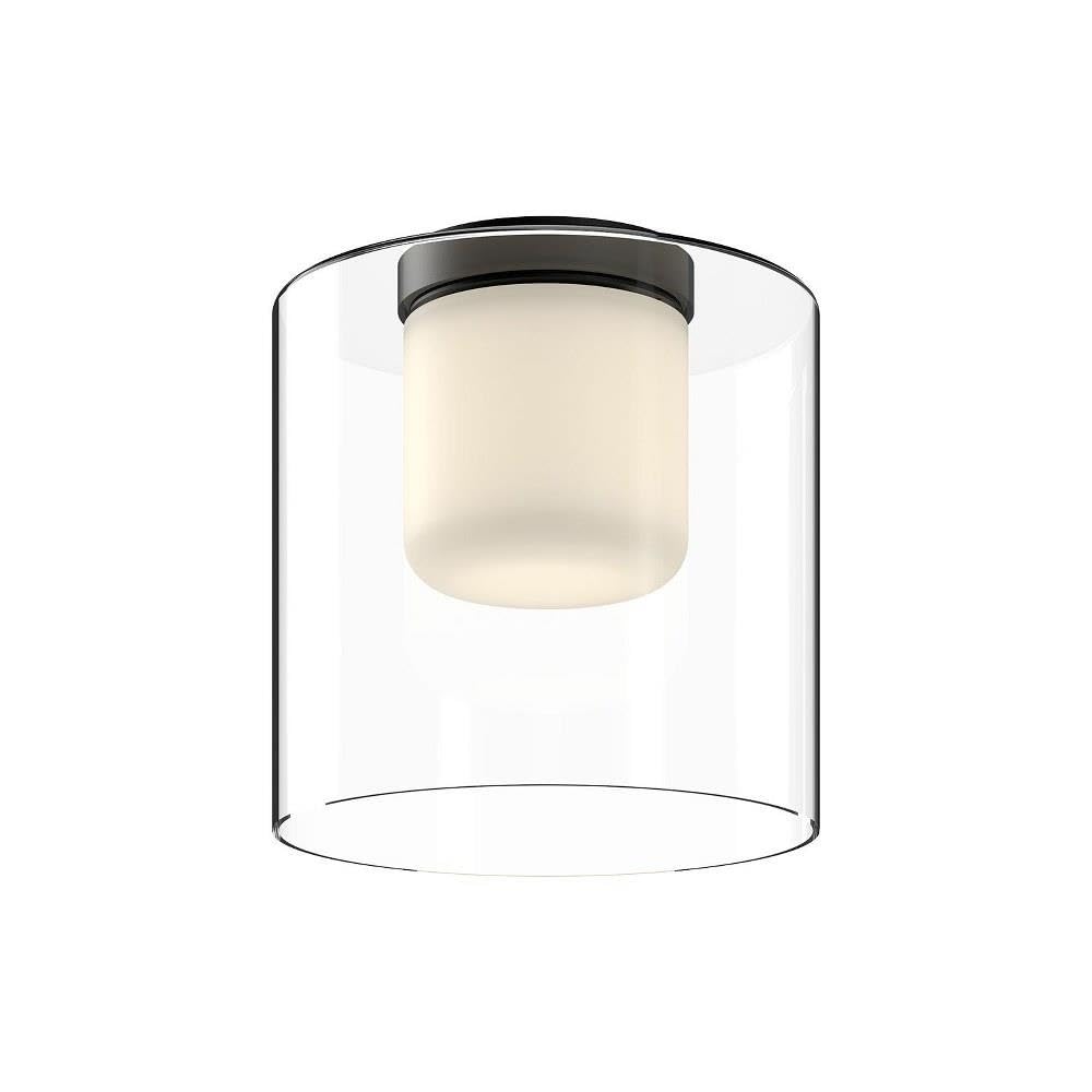 Kuzco Lighting Birch - 13W LED Flush Mount-9.88 Inches Tall and 9.5 Inches Wide-Black Finish