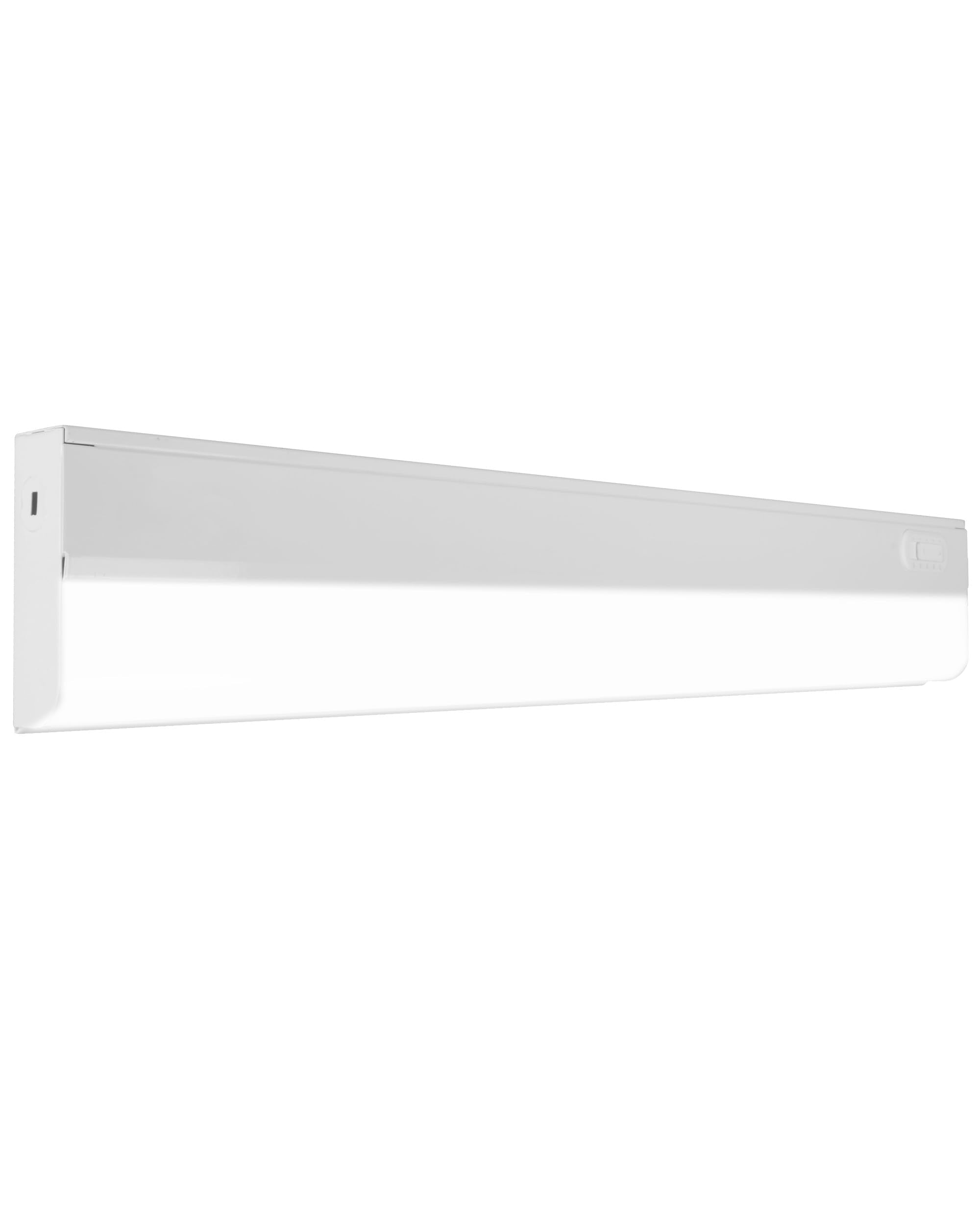 Nicor Lighting 21” Led Direct Wire Under Cabinet Light - Dimmable Undercounter Led Lights For Kitchen - Selectable Cct 2700K-5000K, 612-648 Lumens, 9W - Ucb Series Hardwired Under Cabinet Lighting