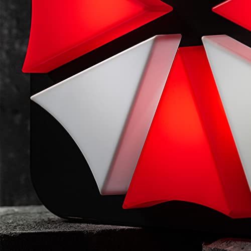 Numskull Resident Evil 3D Lamp - Umbrella Corp Design, Plastic Material, One Size