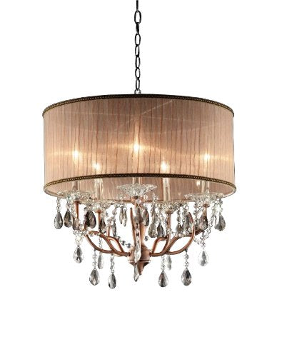 Ok-5126H 25-Inch Rosie Crystal Ceiling Lamp