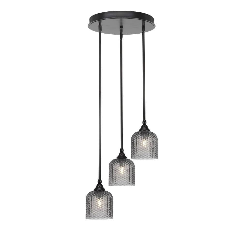 Empire 3 Light Cluster Pendalier in Espresso (2143-ES-4912)