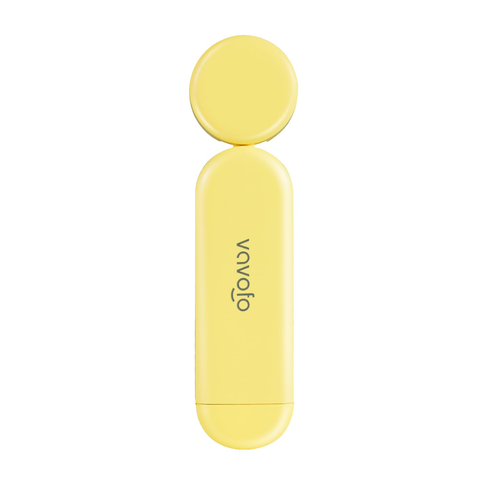 VAVOFO USB Rechargeable Book Light, Blue Light Blocking, Amber Light Clip On Bookmark Shaped Reading Light, Eye Care 6 LEDs Book Light for Bookworms Reading in Bed with 9 Lighting Modes (Yellow)