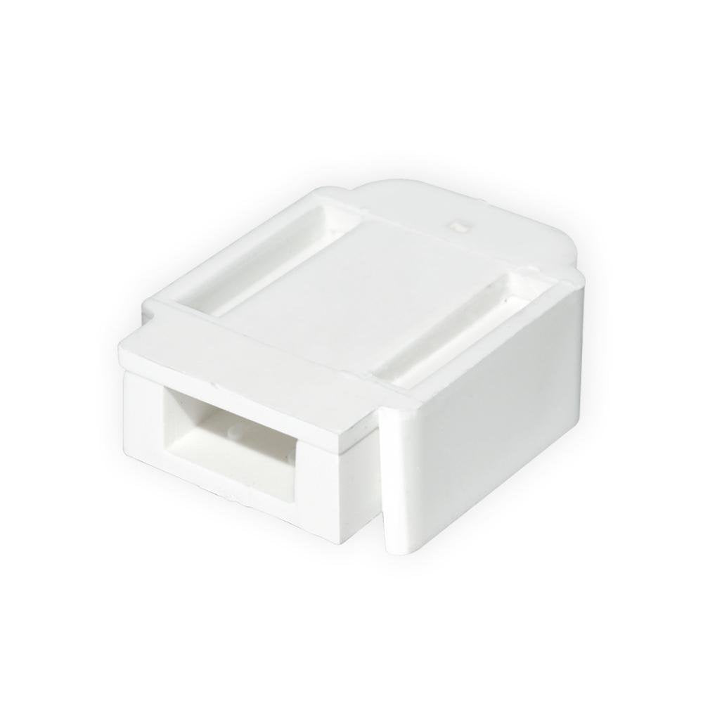 Jesco Lighting LDEC-EC End Cap Accessory, Steel Finish, Plastic Material
