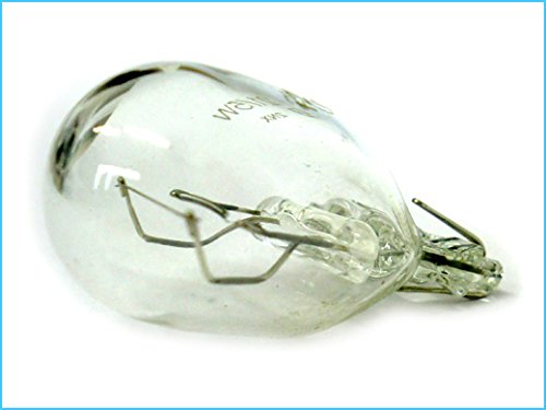 Carall T20 W21/5W Halogen Bulbs - 10 Pcs, 12V 21/5W, Clear, Low/High Beam, Fog Light Replacement