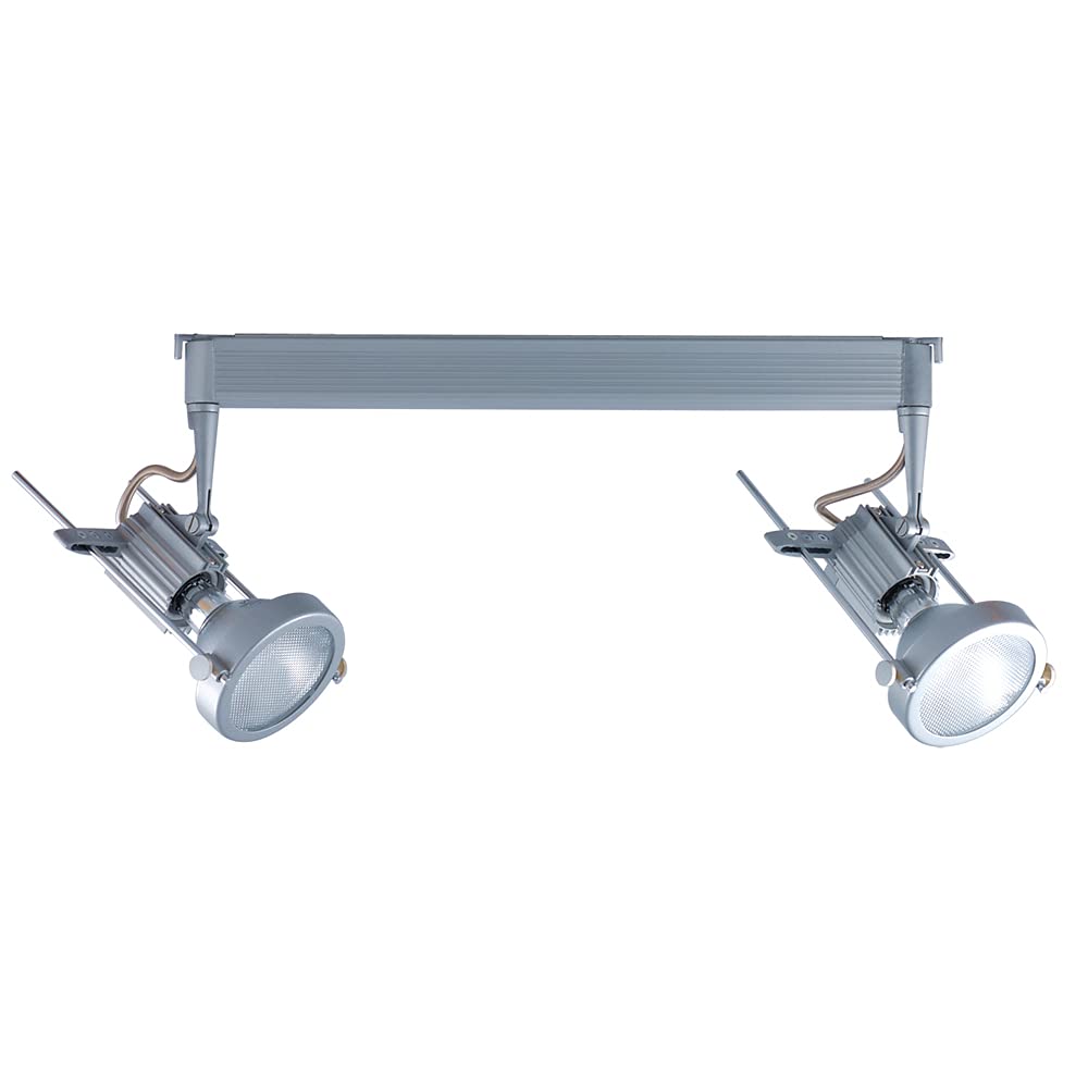 Jesco Lighting Hmh902P30391S Contempo 902 Series Metal Halide Track Light Fixture, Par30, 39 Watts, Silver Finish