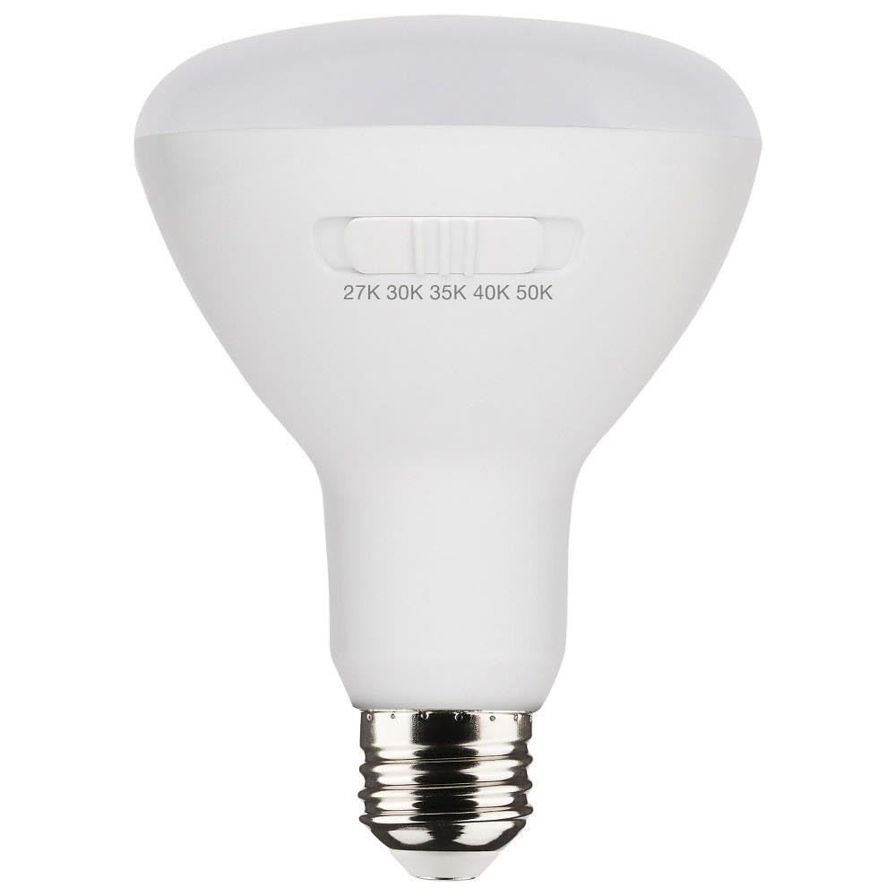Satco Accessory - 8.5W Br30 Cct Selectable Led Medium Base Replacement Lamp (Pack Of 6)-5.06 Inches Length And 3.71 Inches Wid