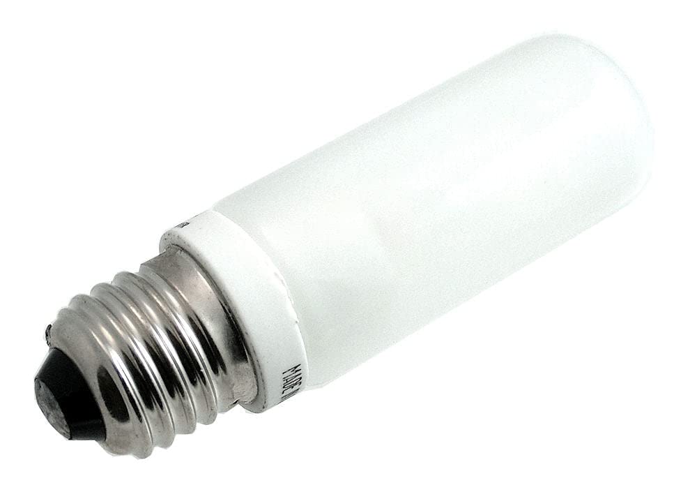 Alzo 250W Frosted Quartz Halogen 2900K Photo Light Bulb