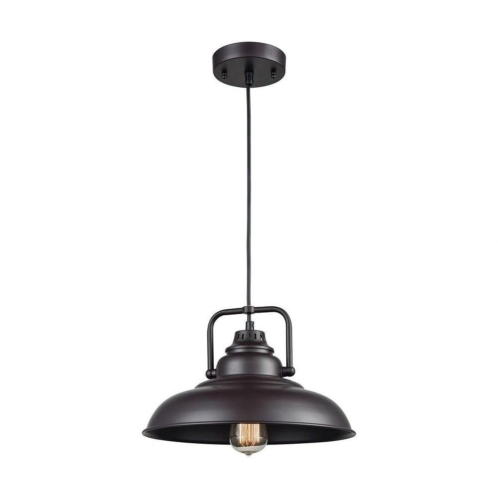 Elk Home 1217-1002 Rum Row 13'' Wide 1-Light Pendant With Oil Rubbed Bronze Finish