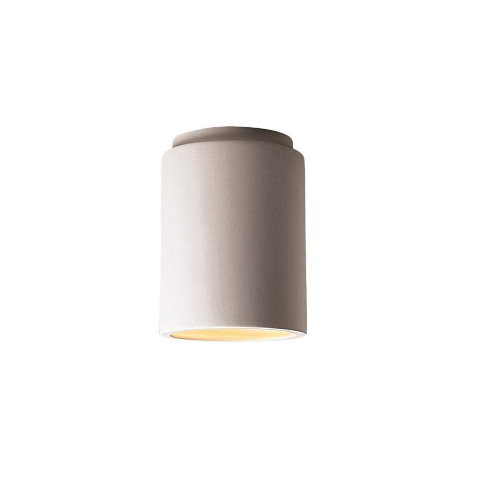 Justice Design Group CER-6100-BIS Radiance 8.5 Transitional Dimmable Flush-Mount Ceiling Light Fixture for Living Room, Dining R