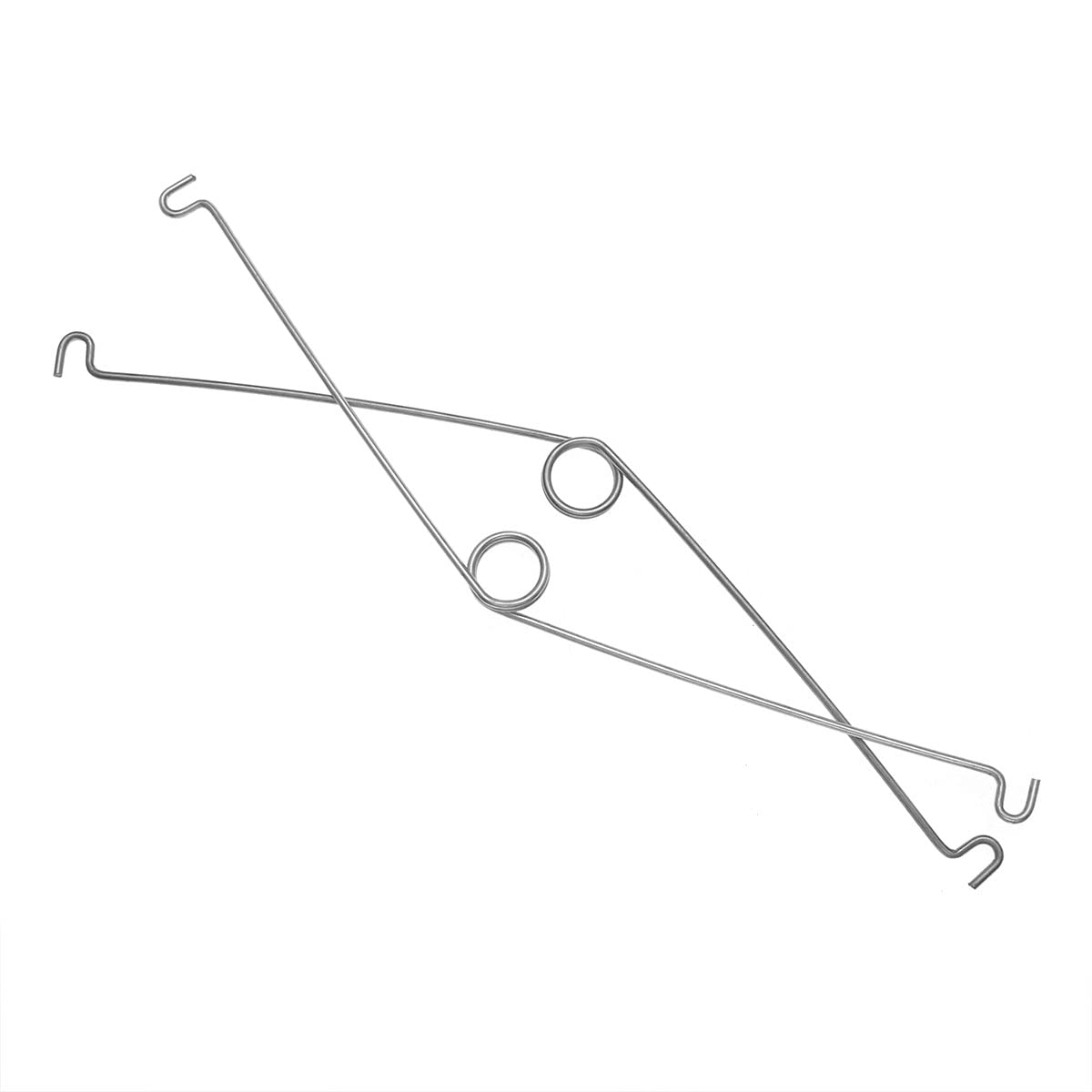 Dghaop 10Pcs Metal Recessed Light Spring Clips Recessed Lighting Trims 7.9&quot; Torsion Spring Recessed Lighting Accessories