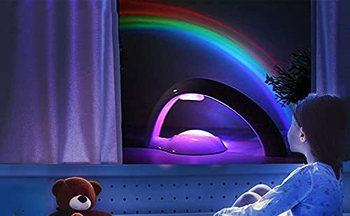 Xdalula Rainbow Led Lights - Usb Power Supply Rainbow Projector Lamp Rainbow Maker, Rainbow Night Light Projector Rainbow Lights