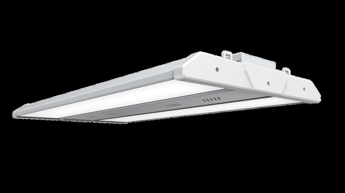 Magnalux FY-HB-1200D-320W-5-L-WH 4 ft. 320W 44800 Lumen 100-277V 5000K DLC Linear High Bay Light