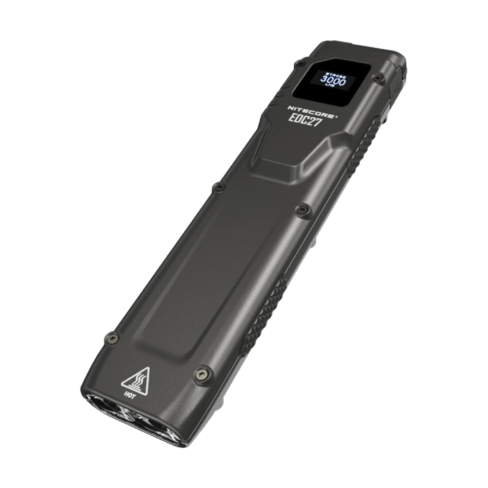Nitecore EDC27-3000 lumens, OLED Display, USB-C