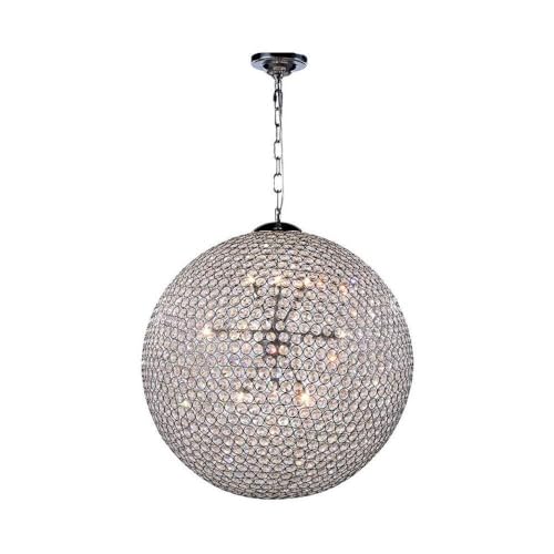 Elegant Lighting Cabaret - Twelve Light Pendant -Traditional Installation