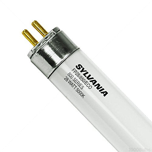 (40 Pack) FP28/850/ECO - 28W 5000K T5 High Efficiency Linear Tubes - Sylvania 22203