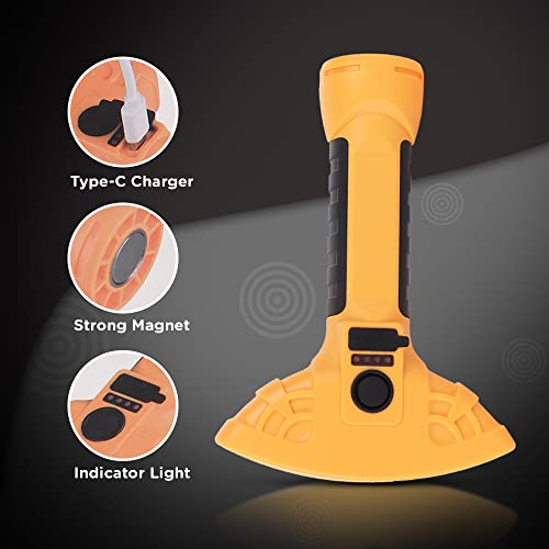 Care 4 USB Rechargeable Long Range Pocket Friendly Torch for Emergency