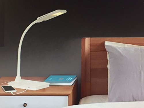 Shabboslite LED Table Lamp - Large Foldable White Plastic, Model WSF-01