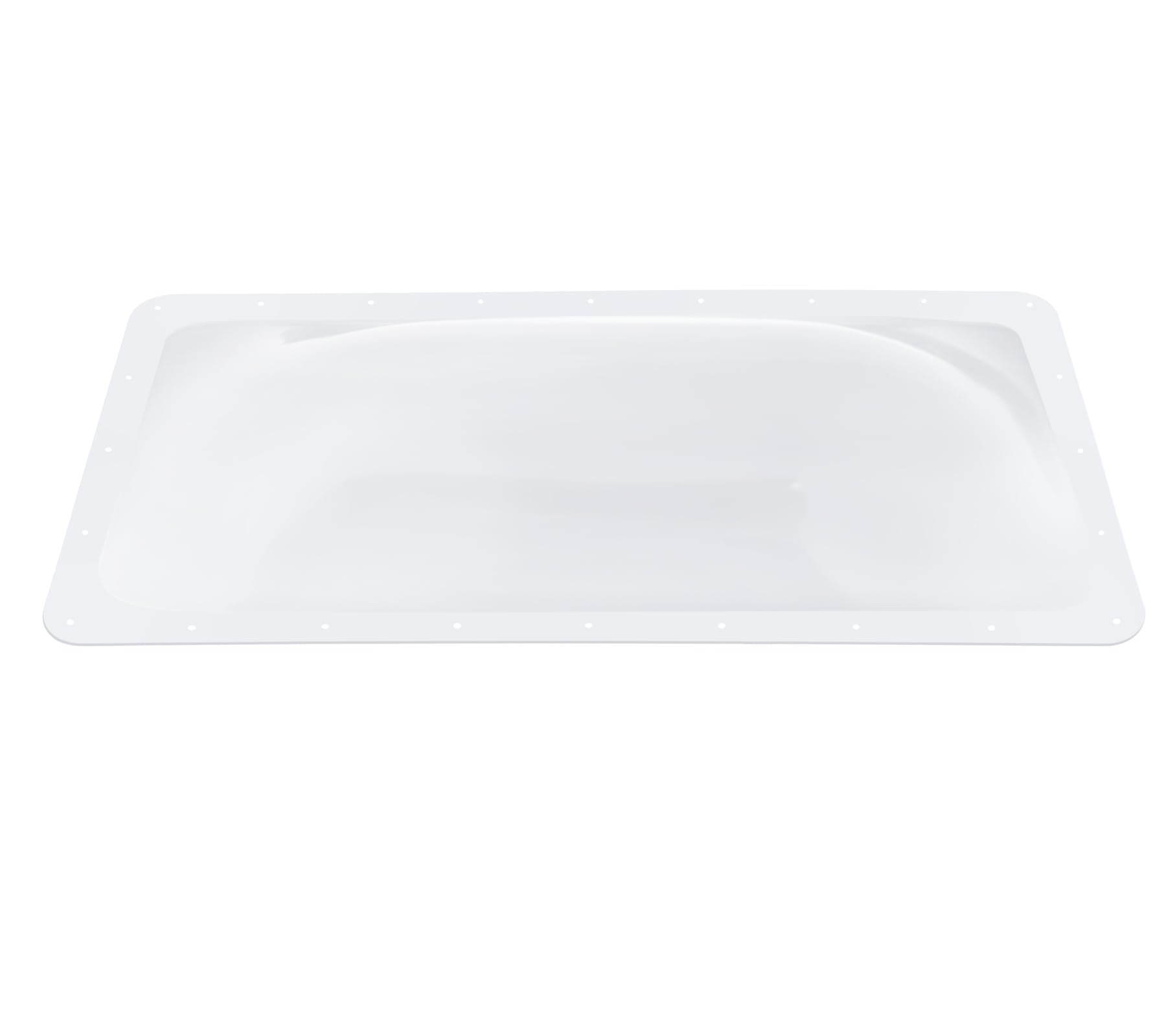 XMK RV Skylight Replacement Cover, 34"x18", Impact Resistant Polycarbonate, Clear, Model RV Skylight-015, Fits 14"x30" Openings