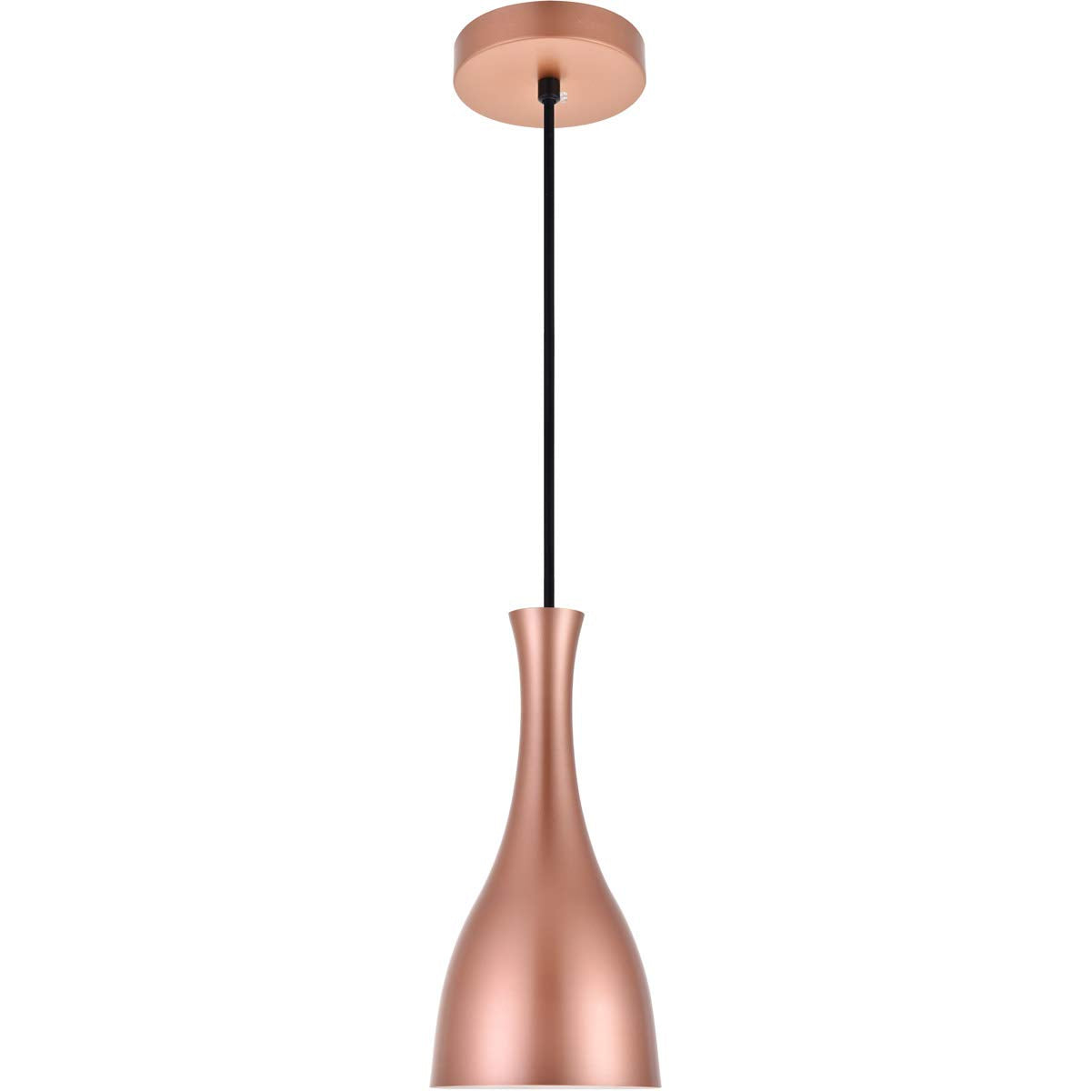 Living District Aiken 1 Light Honey Gold Pendant