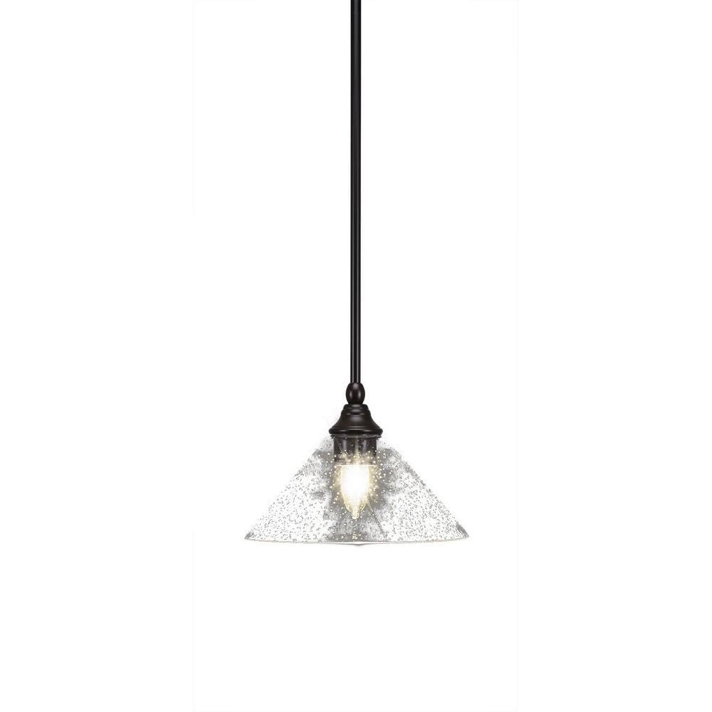 Toltec Lighting 23-Es-304 Any 3 Light Stem Mini Pendant 10&quot; Bubble Glass