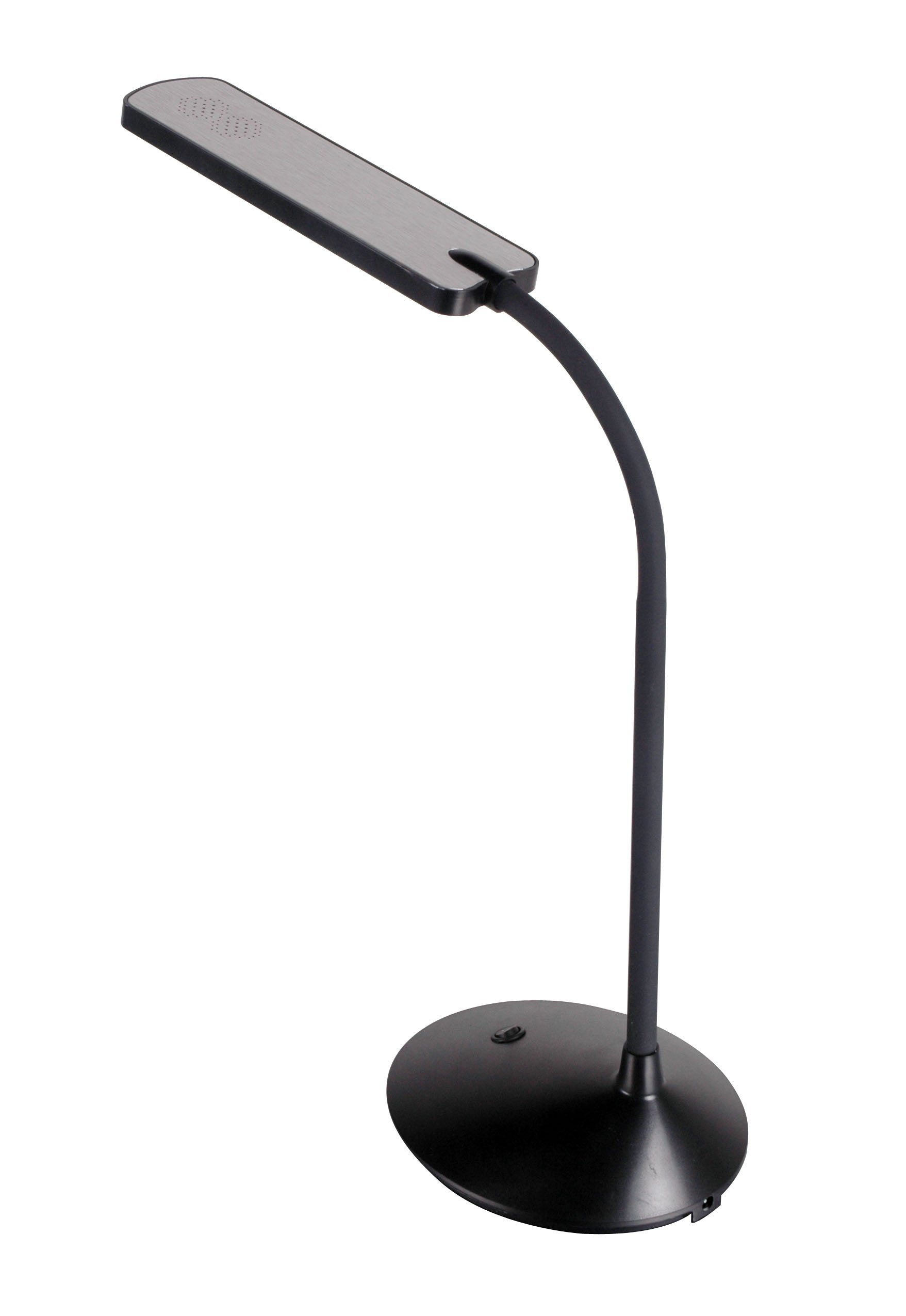 LEDVANCE SYLVANIA 60030 LED Desk Lamp, 6W, 385 Lumens, Flexible Neck, Black