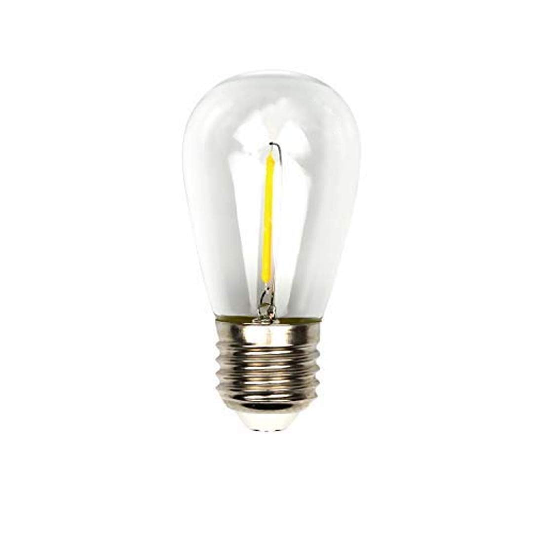 Mj Premier Led Light Bulb E27 Base Replacement Bulbs 3V Customized Special Table Lamp Battery Operated Warm White Light(45 * 85)