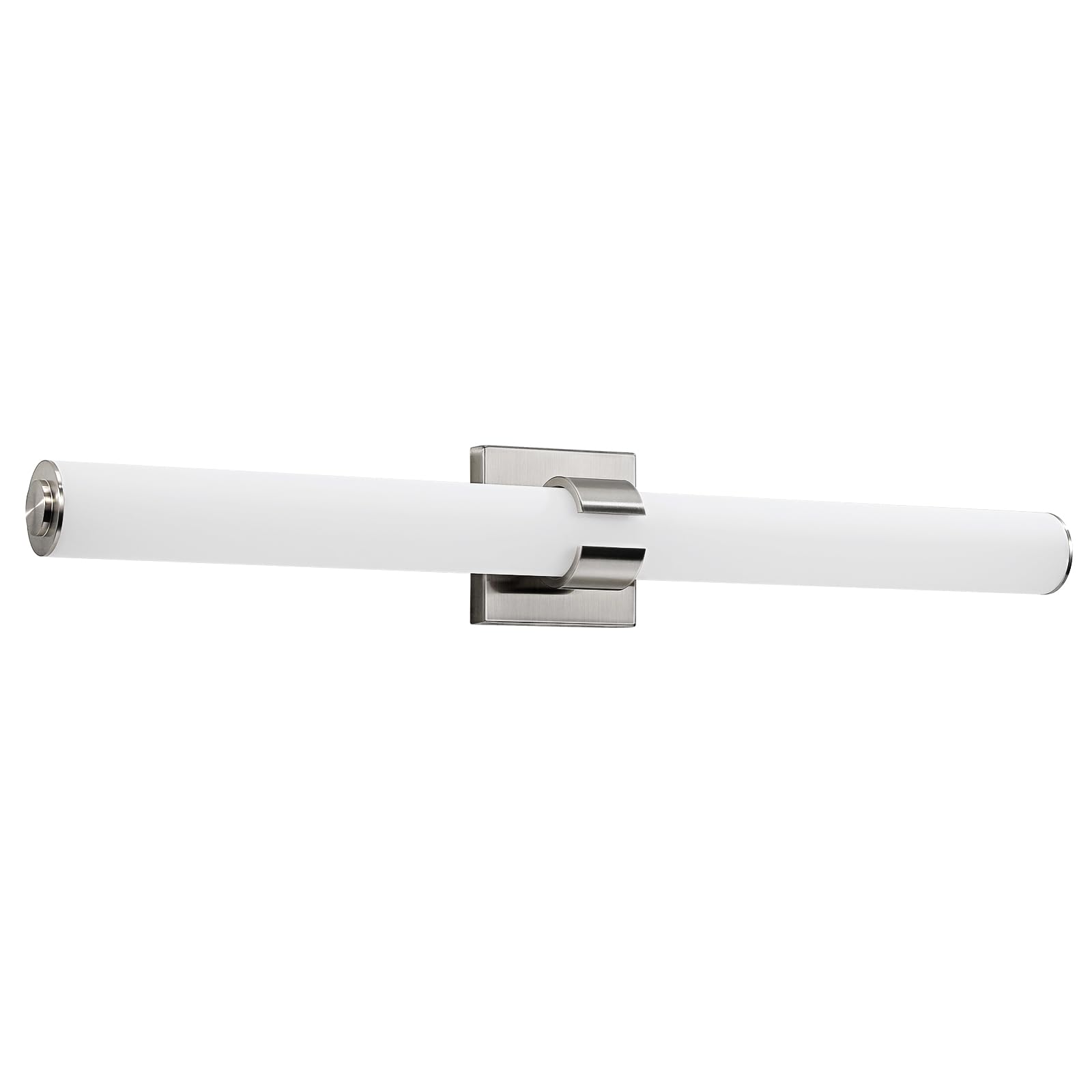 Bathroom Vanity Light Fixtures 31In Brushed Nickel Bathroom Lights Over Mirror, 36W 3000K Dimmable Led Vanity Light Bar Modern Wall Sconce Light For Mirror, Kitchen, Living Room, Gallery, Hallway