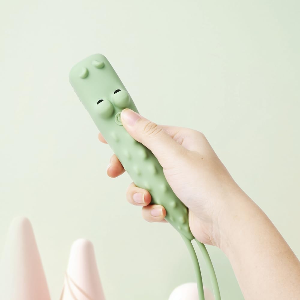 YZYOE New Rechargeable Crocodile LED Flashlight, Cute Animal Shaped Silicone Flashlight, Comfortable Touch Long Press to Adjust 