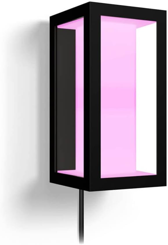 Philips Hue Impress Outdoor Smart Wall Light - 16W, Weatherproof, White & Color Ambiance, Model 1745930V7, Requires Hue Bridge