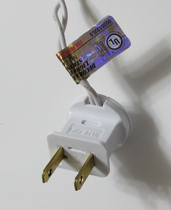 Holiday Pride 20 Clear White Mini Lights White Wire - Mini Craft Christmas Lights - Perfect for Wreath Lights, Mini Tree Lights