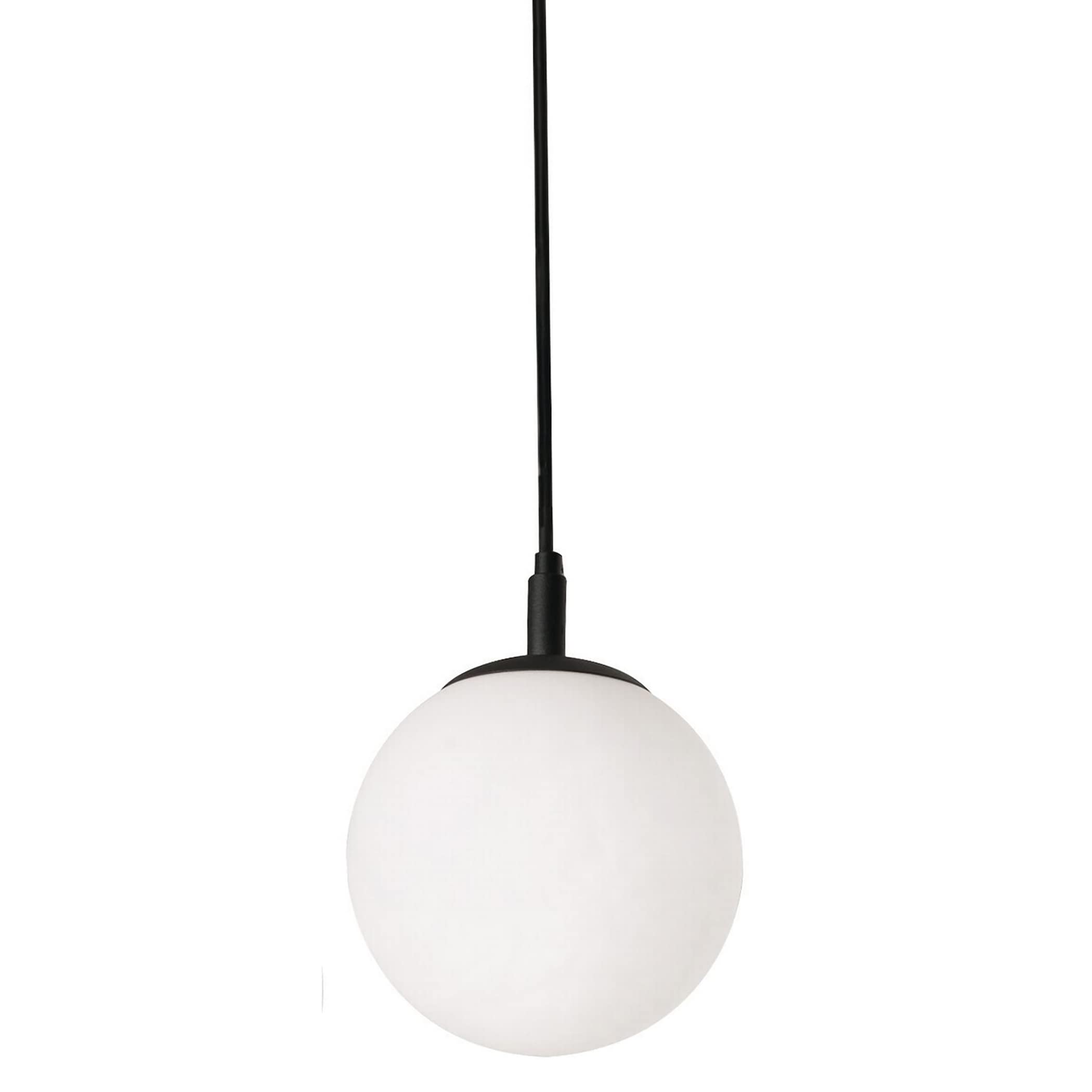 Loretto Pendant - 7.1 in - Medium Base - 120V - Black