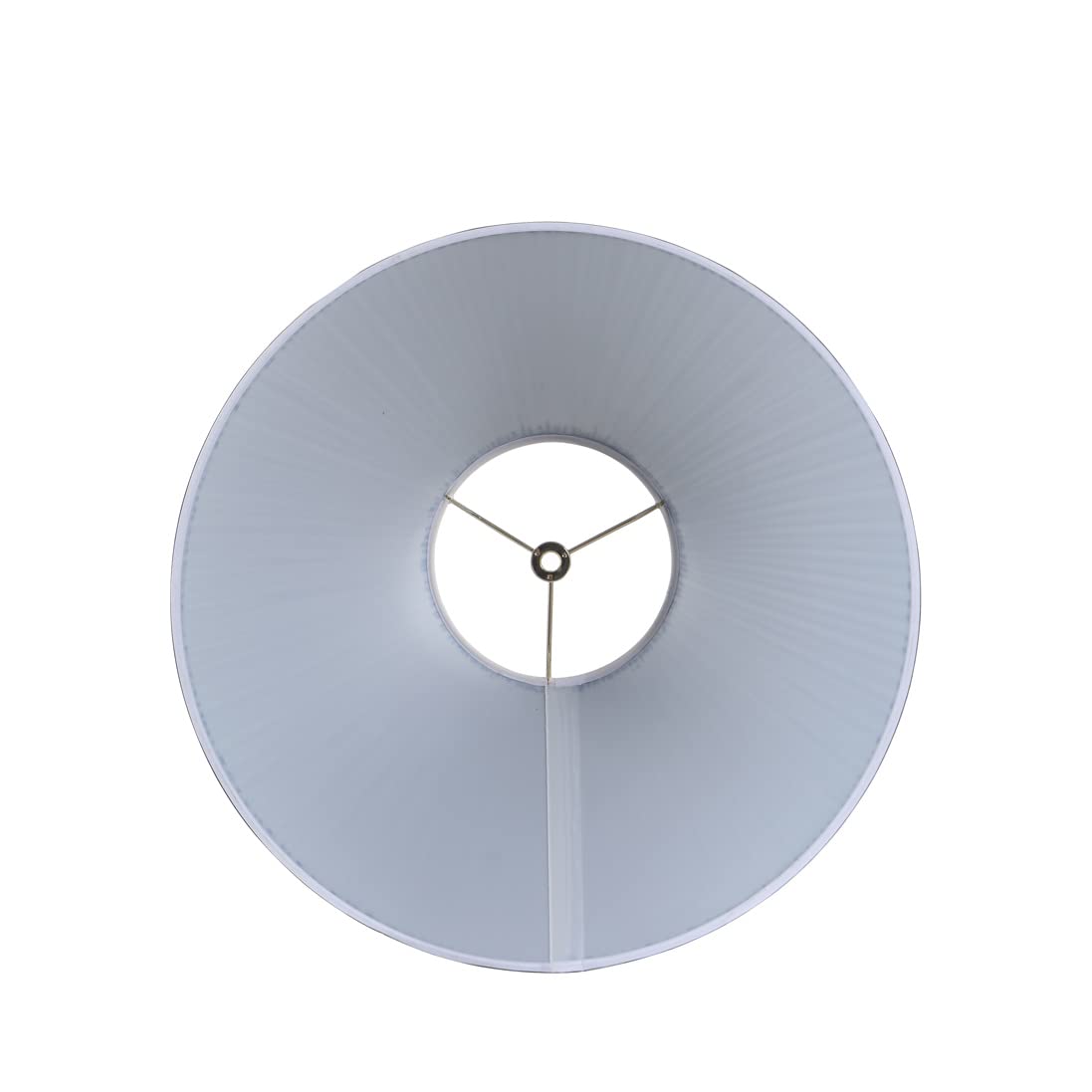 Aspen Creative 33193, Transitional Hardback Empire Shaped Mushroom Pleated Dark Green Spider Shade, 6'' Top X 16'' Bottom X 12''