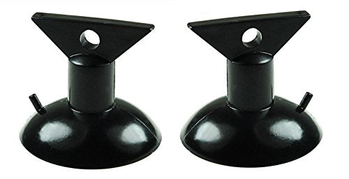 Nora Lighting Track Light - Suction Cup MR16 Lamp Changer Head - 2 Pack, Black, Model NRS90-N20, Material: Acrylonitrile Butadiene Styrene