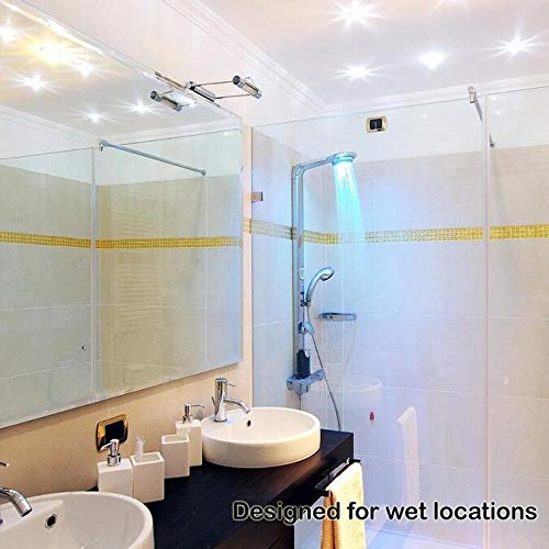 Designers Fountain 4 Inch Dimmable Led Recessed Ceiling Light, Metal, Brushed Nickel, 610 Lumens, Model Evl4733Cbn30, 300