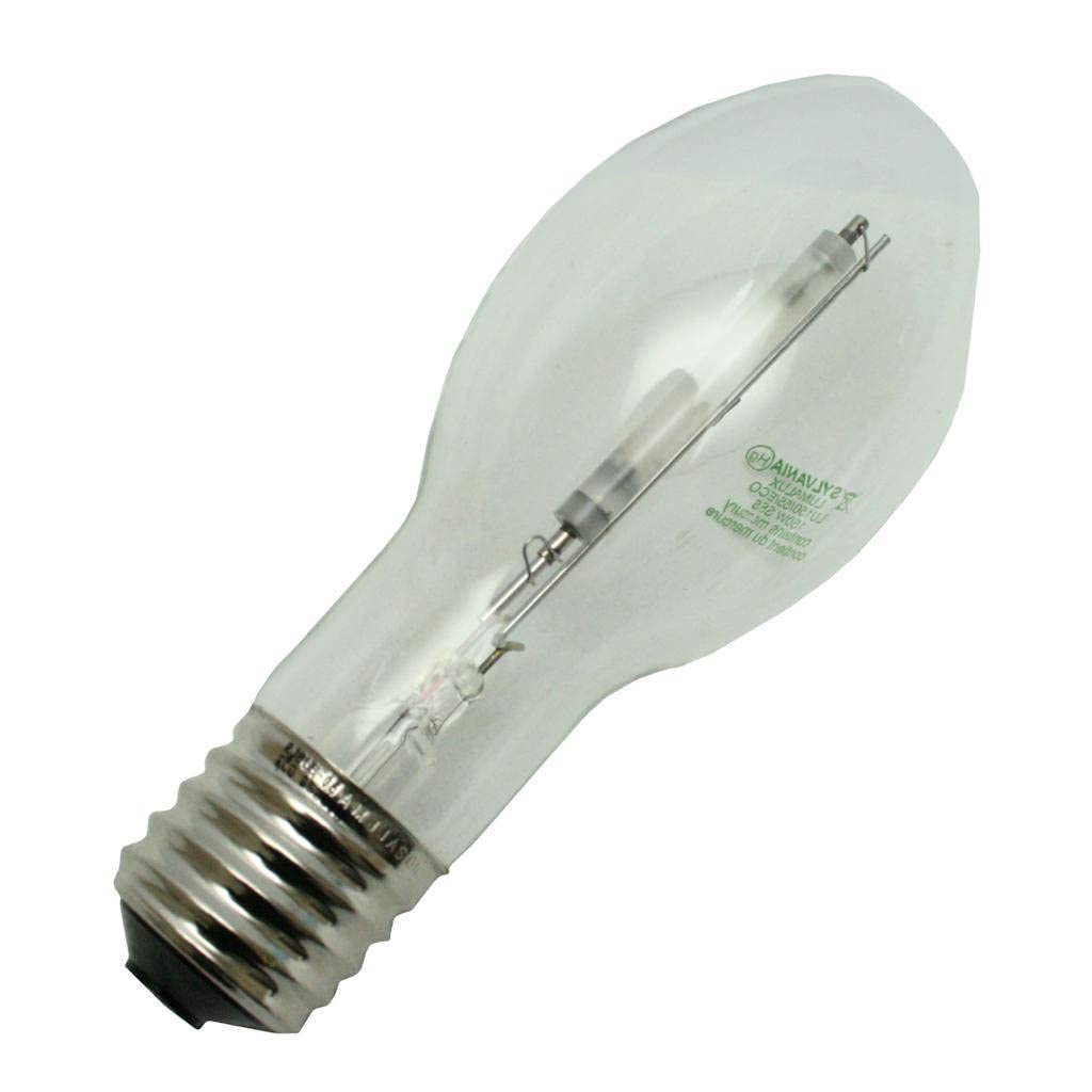 LEDVANCE Osram Sylvania 150W High Pressure Sodium Lamp, Clear Quartz, E39 Mogul, Model 67516, 8in x 3in x 3in