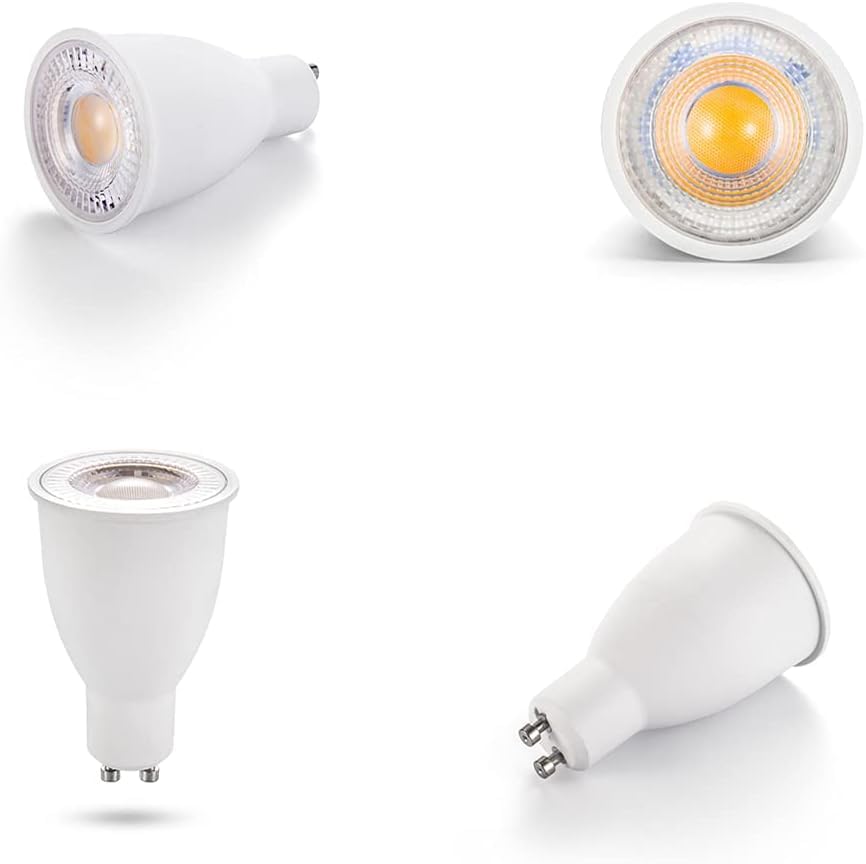 K JINGKELAI 10W GU10 LED Bulbs, 1000LM, 38° Beam Angle, Warm White, MR16 GU10 Base, 4 Pack