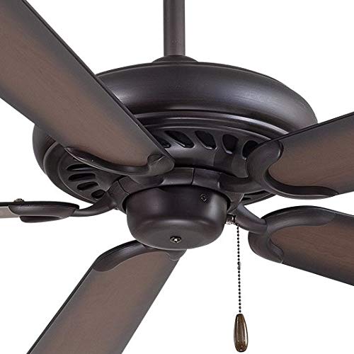 Minka-Aire F562-BS Supra 32 Inch Pull Chain Ceiling Fan in Brushed Steel Finish