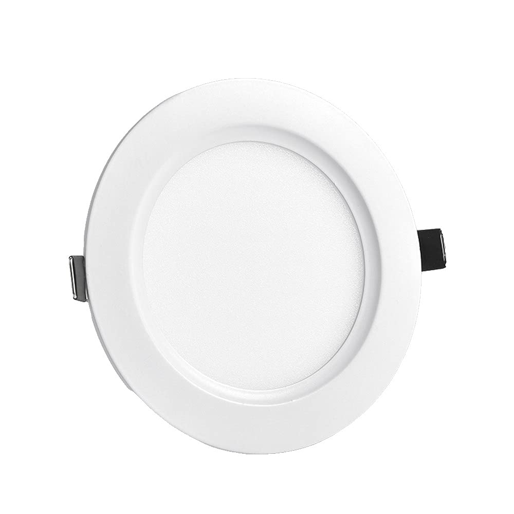 OZZKI Recessed Modern Anti-glare Round LED Recessed Ceiling Light Dimmable Downlight 15W 3000K/6500K 165-170MM Light Fitting for