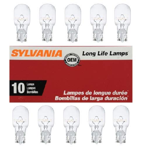SYLVANIA 921 Long Life Incandescent Bulb, High Performance, 10 Count Pack, Model 921LL.TP