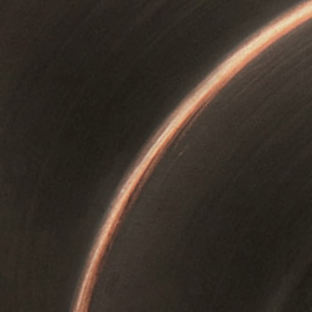 Design House 504399 Bristol Traditional 2-Light Indoor Flush Mount Ceiling Light Dimmable Tea-Speckled Glass For Bedroom Dining