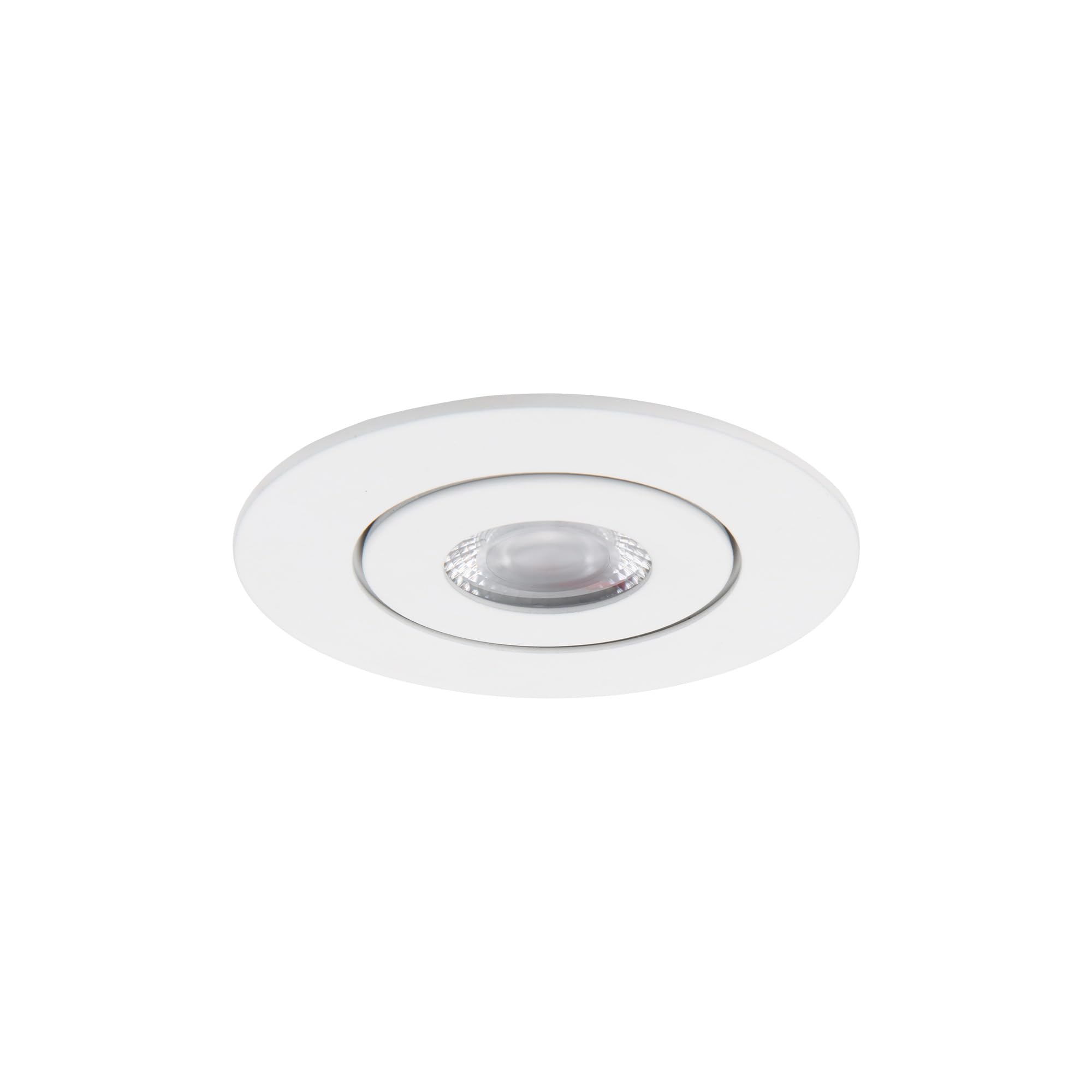 Wac Lighting Lotos 2In Led Round Adjustable Recessed Light 3000K Warm White 6W 530 Lumens Ic-Rated Airtight 120V-277V Universal In White (Pack Of 24)