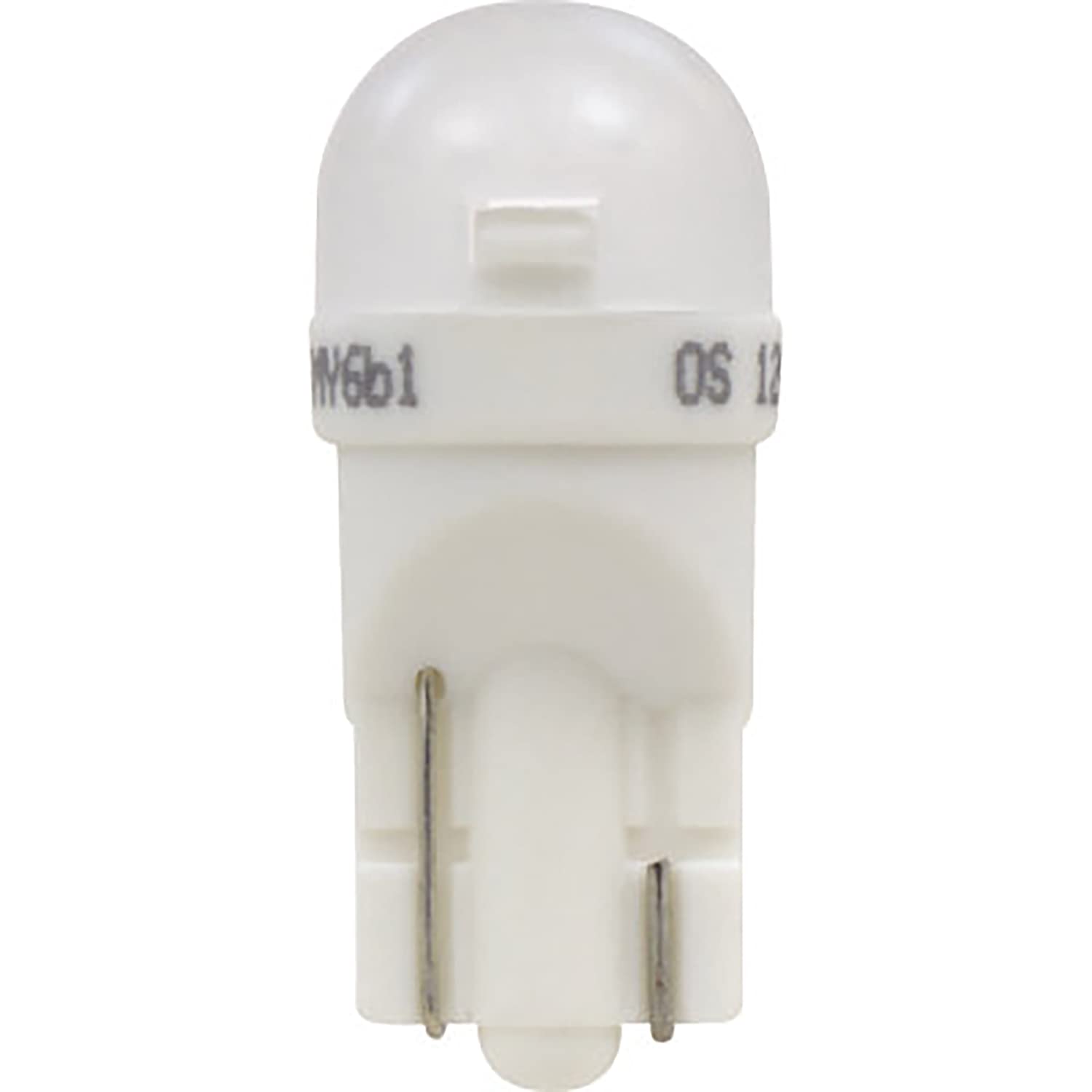 SYLVANIA 2827 T10 W5W LED Mini Bulb - Amber, Ideal for Roof Marker & Side Marker, Bright LED, Contains 1 Bulb