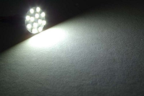Dream Lighting 12V Dc Led G4 Bulb, 1.9W Cool White, Dimmable, Pack Of 6