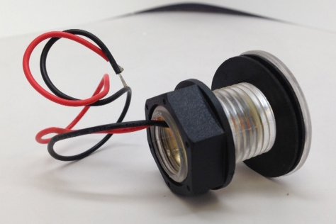 Pactrade Marine 4 Pieces Boat Led Livewell Round White Courtesy Light Oem Waterproof