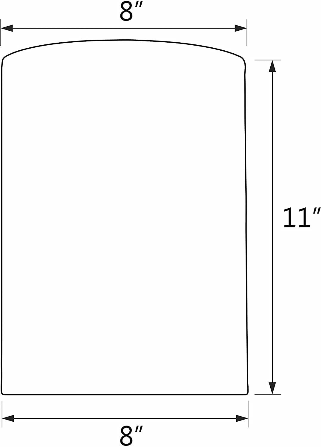 Aspen Creative 31291A Transitional Drum (Cylinder) Shape Spider Construction Lamp Shade In White 8'' Wide (8'' X 8'' X 11'')