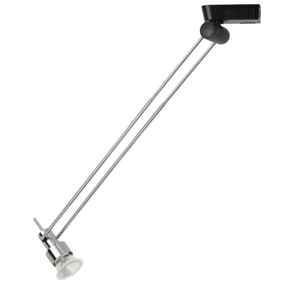 Cal Lighting Ht-671-Ch 8W Dimmable Integrated Led Track Fixture, 550 Lumen, 90 Cri, Chrome