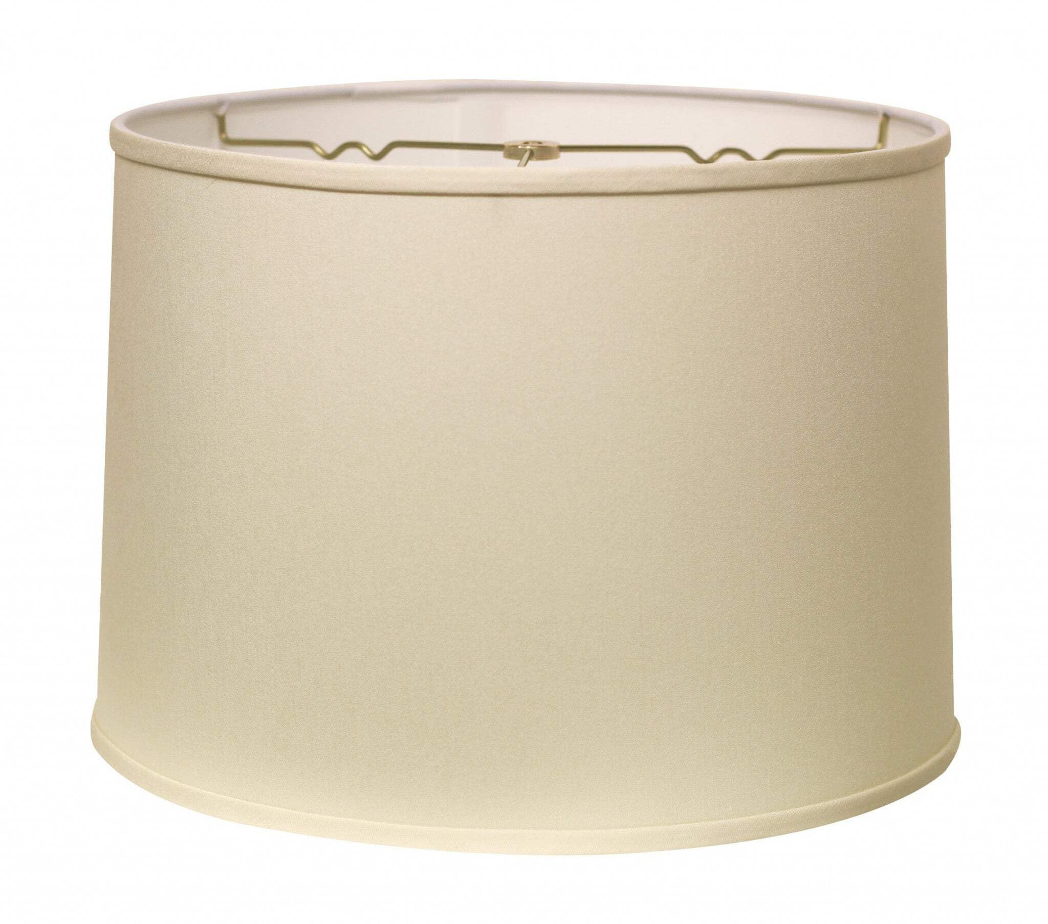 New 16'' White Throwback Drum No Slub Lampshade