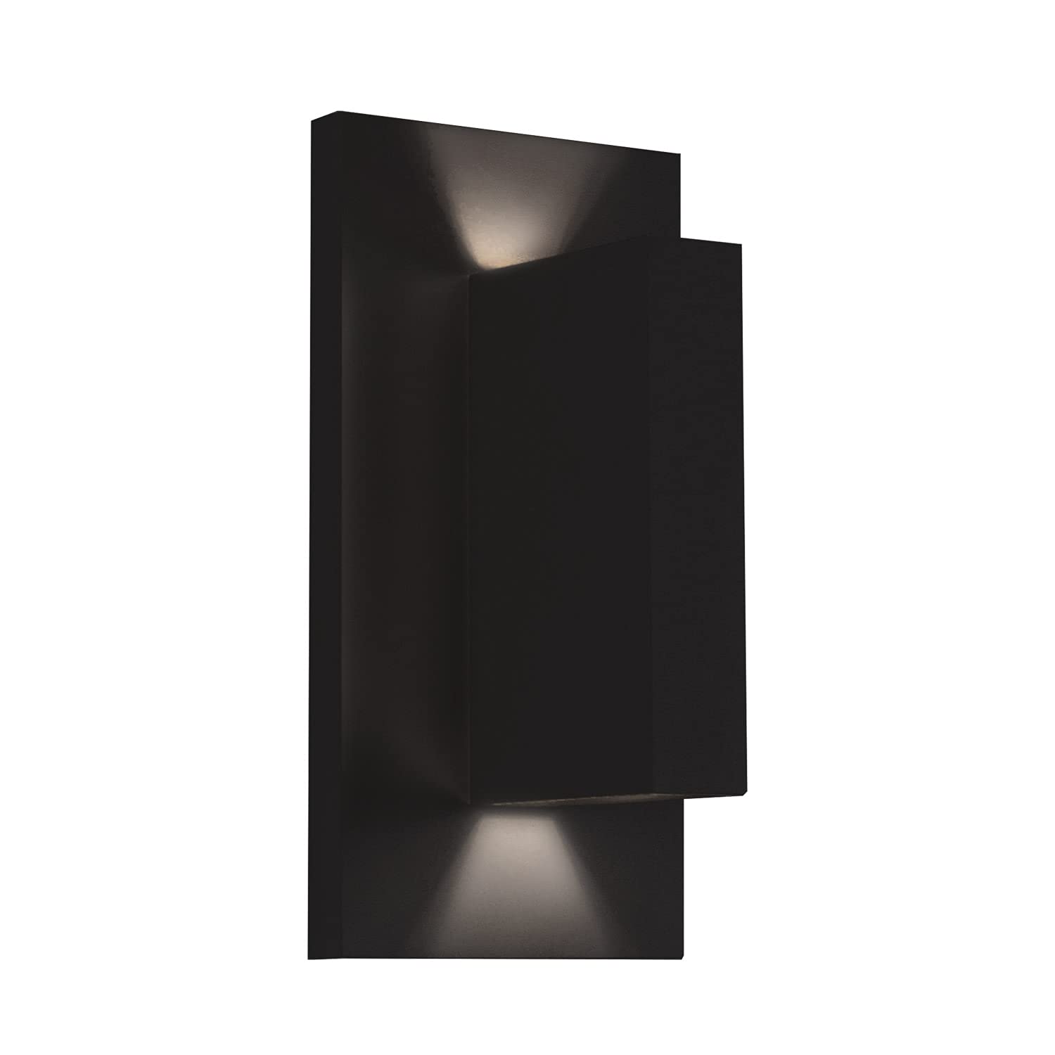 Kuzco Lighting EW22109-BK Vista Outdoor LED Wall Sconce, Black