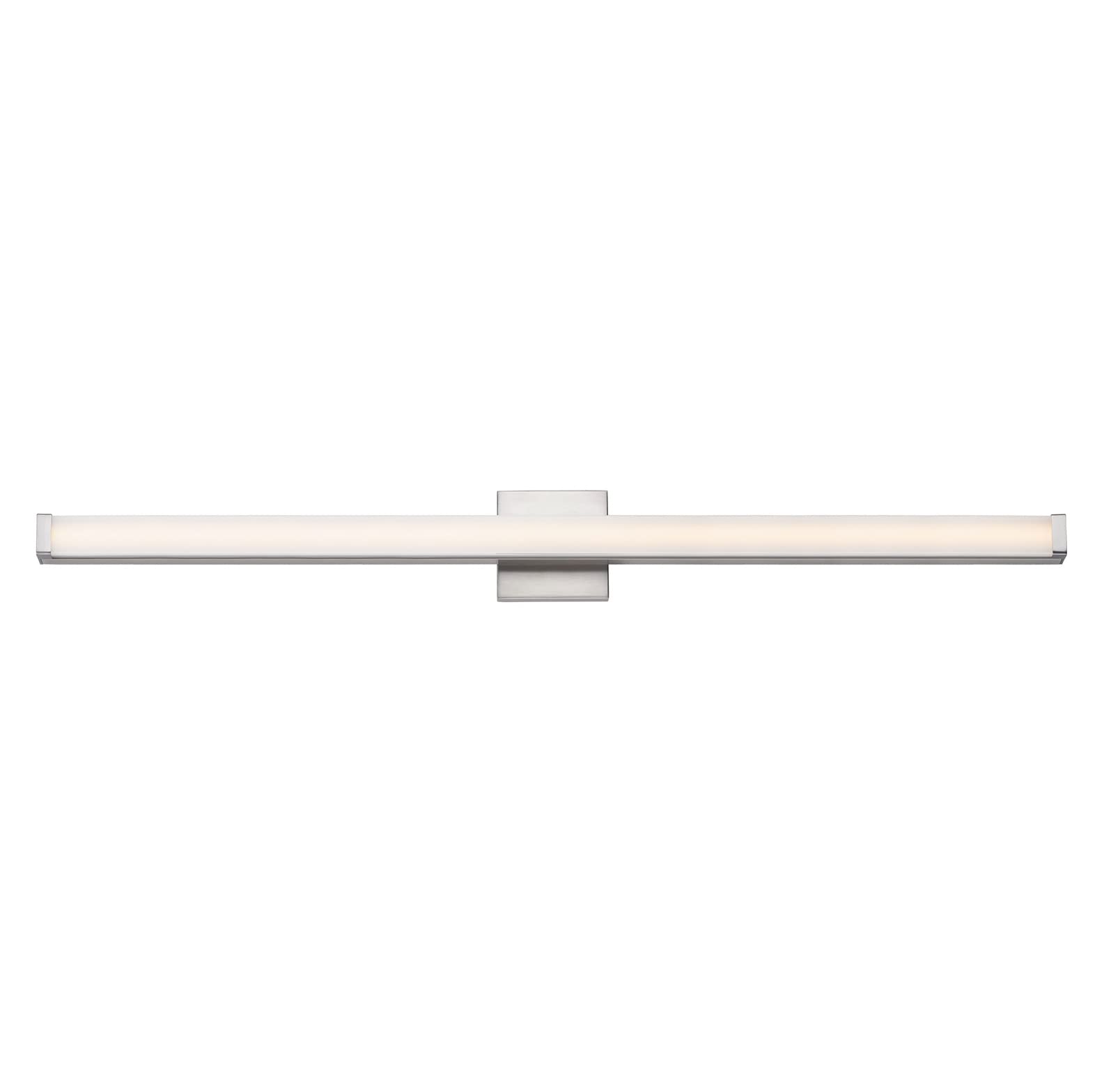 Maxim 52008Sn Spec Collection 48 Inch Dimmable Led Bathroom Vanity Light I 3000K I Satin Nickel I Modern Contemporary Light Fixt